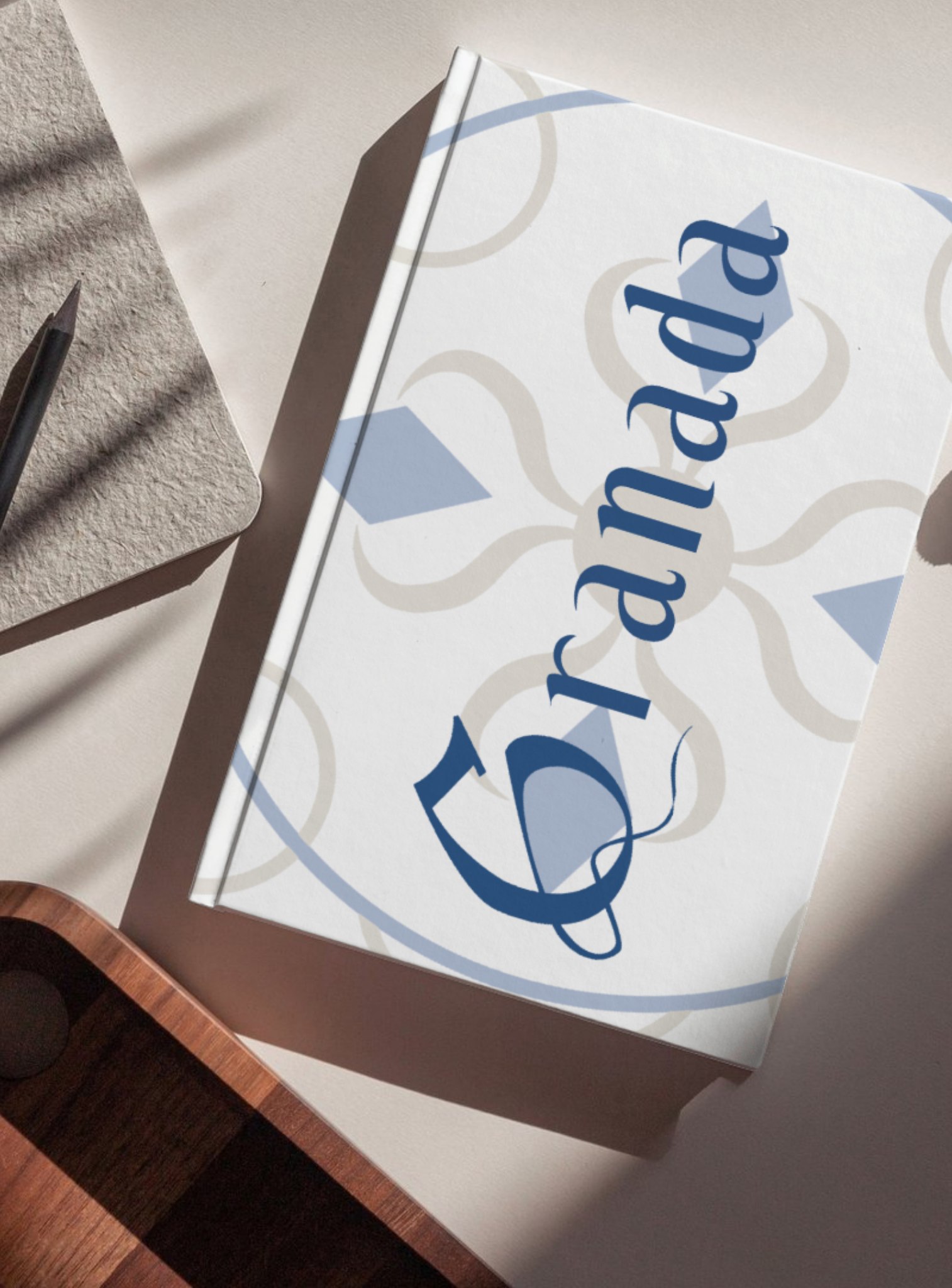 A box printed with the word Granada in the Callejera typeface.